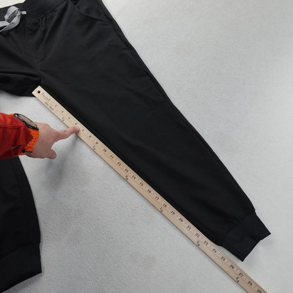Figs Black Track Jogger Pants (tag cut off)